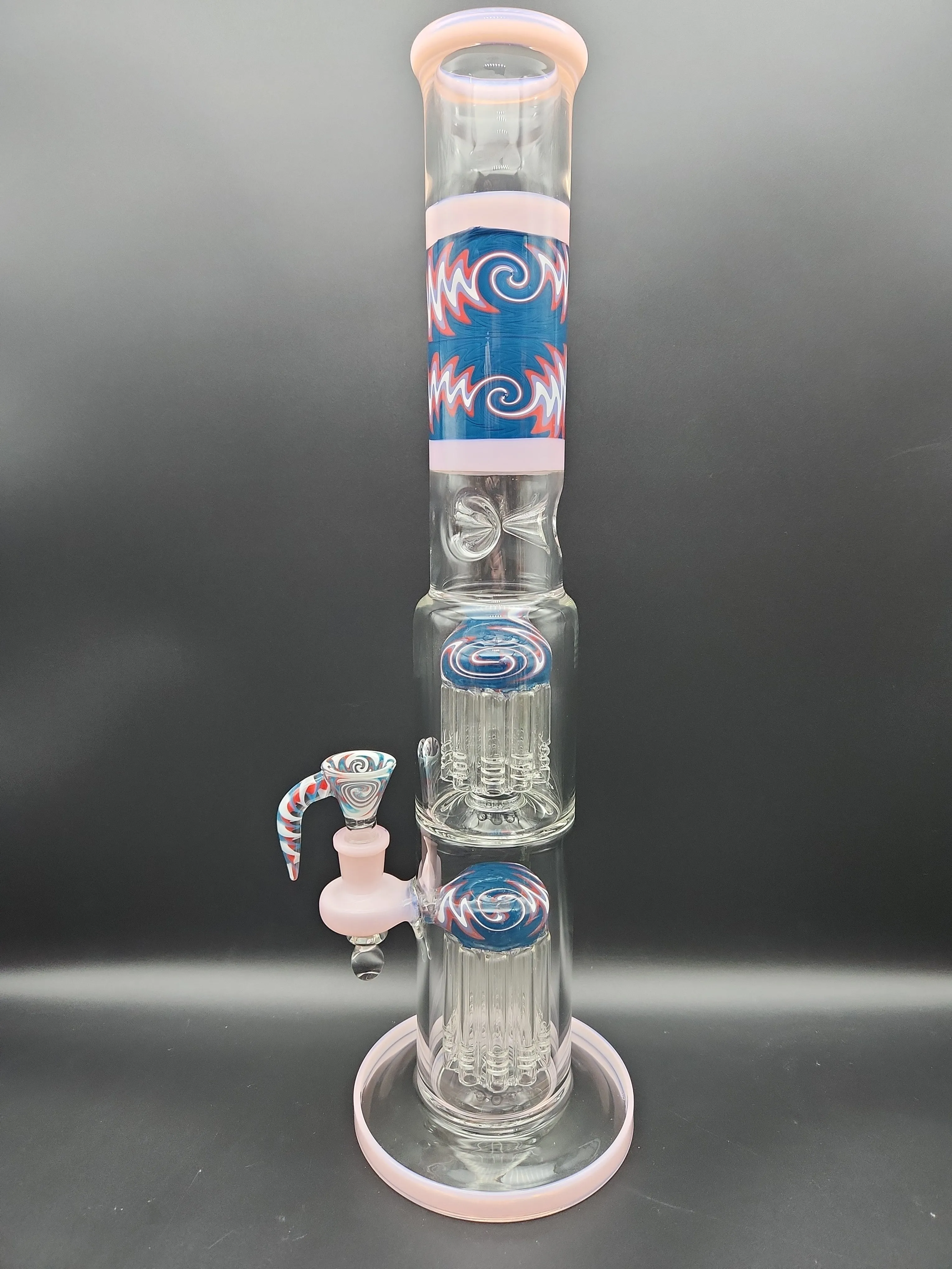 16 Wig Wag Double Tree Bong